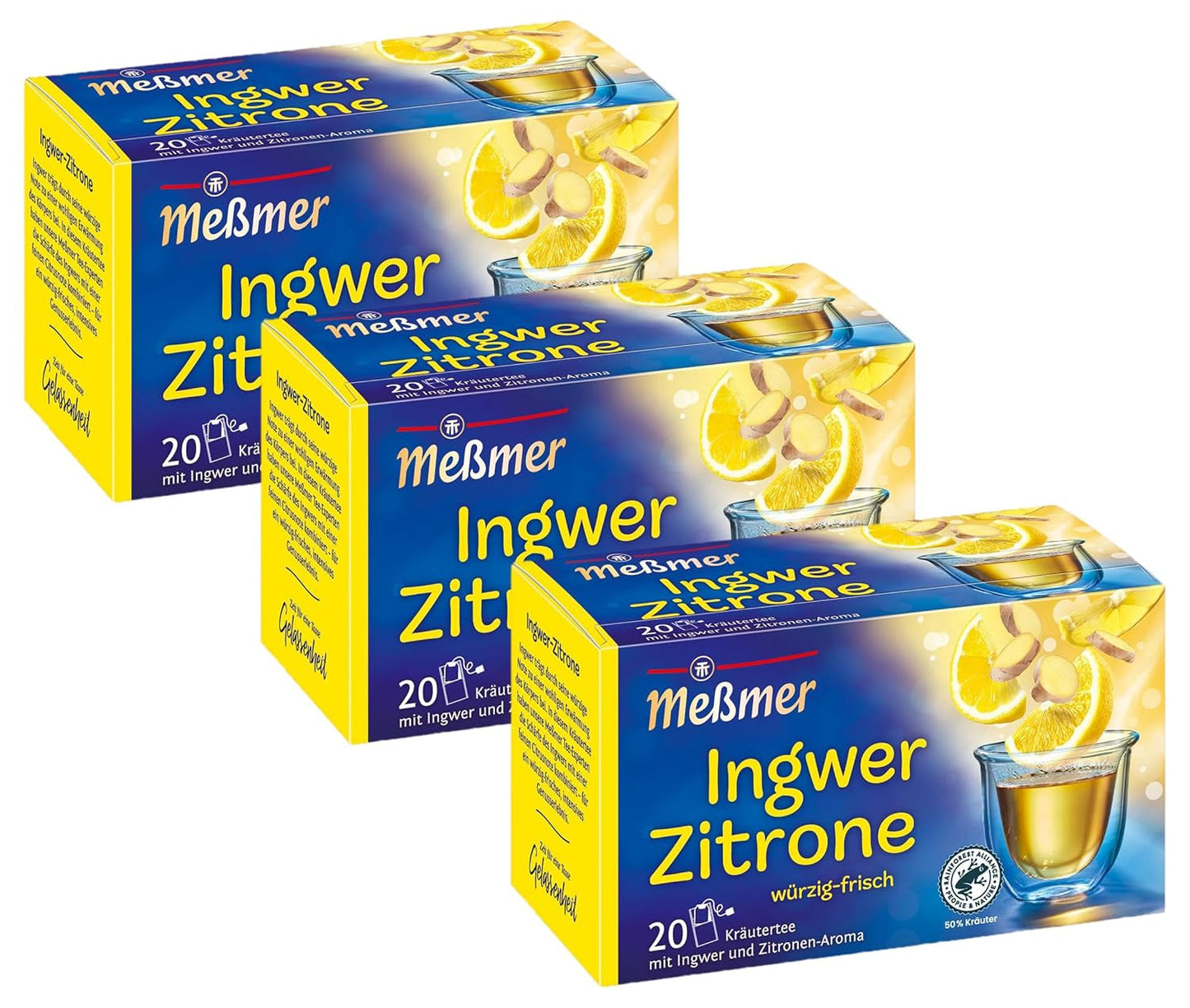 Bayas de Meßmer | 20 bolsitas de té | Vegano | Sin gluten | Sin lactosa (paquete de 4)