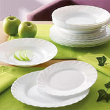 Servicio de mesa, blanco, 18 piezas, 00116