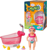 BABY born Minis set con muñeca Minis Amy y Duck, 906101 Zapf Creation