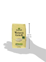 Sémola de trigo orgánica, 500 g (el empaque puede variar)