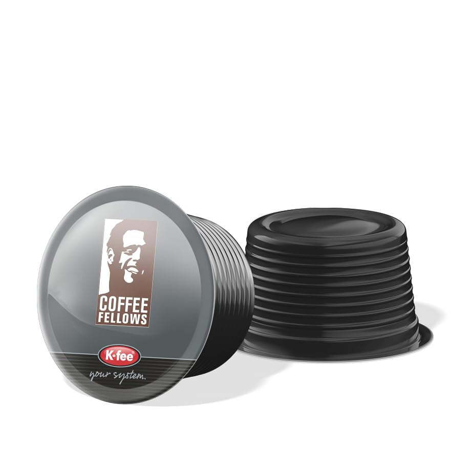 Coffee Fellows Blend Cápsulas de espresso, compatibles con K-fee, EXPRESSI y Tchibo Cafissimo*, schokoladig-fruchtige Aroman, 120 Kaffeekapseln