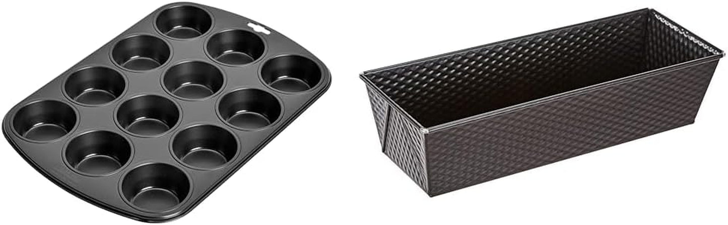 ORIGINAL KAISER Inspiration Muffinform Blech Para 12 Muffins & Classic Backform Kastenform 30Cm X 11Cm X 8Cm Moldes y bandejas para hornear Naty Shop