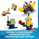 LEGO I - Simplemente Incorregible 4 Minions y la Máquina de Plátanos Set de juego para I - Minions de juguete simplemente incorregibles 4 Regalo creativo para niños y niñas de 6 años 75580 Juegos de construcción Beuche den LEGO-Store
