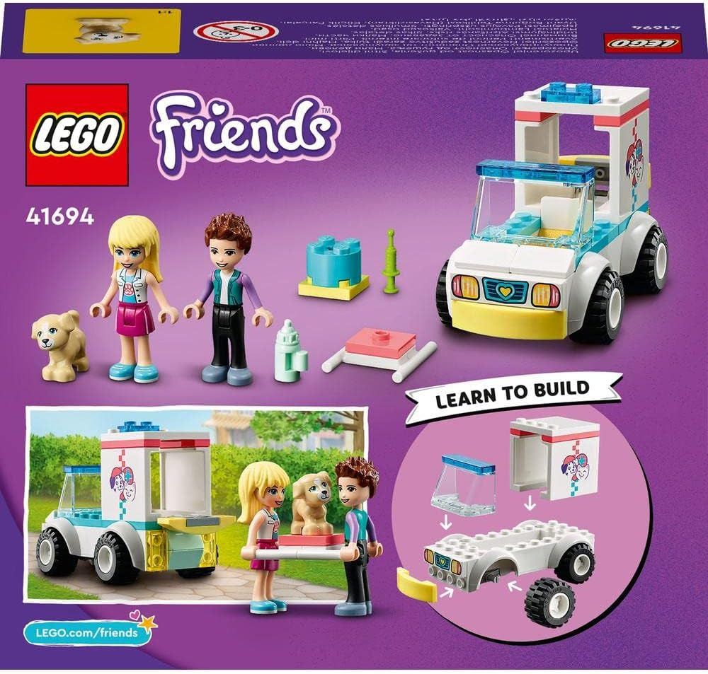 LEGO 41694 Furgoneta de Rescate Animal Friends Juegos de construcción Besuche den LEGO-Store