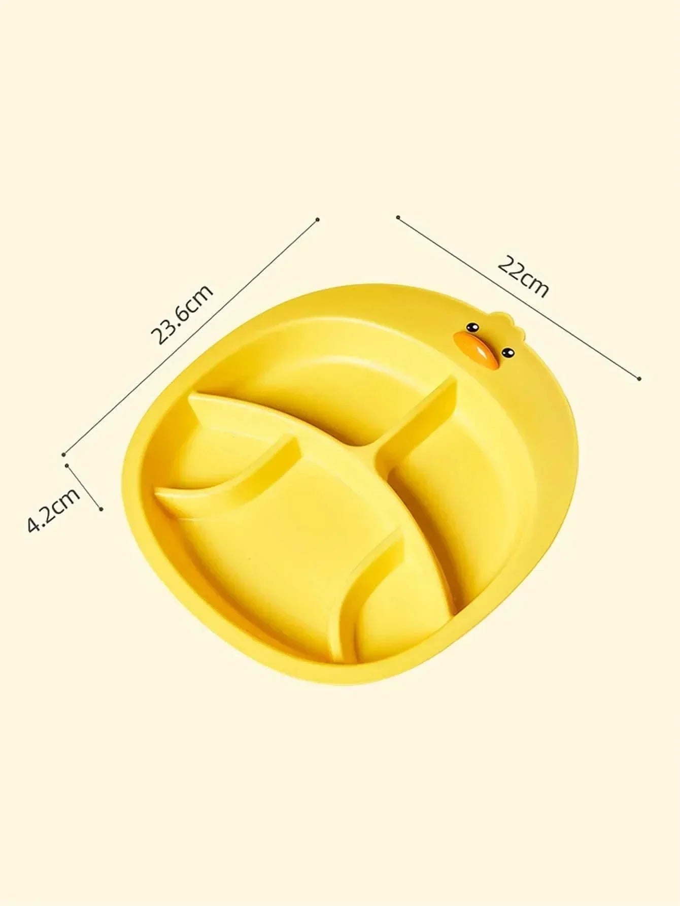 Plato de plástico para niños Nati Shop