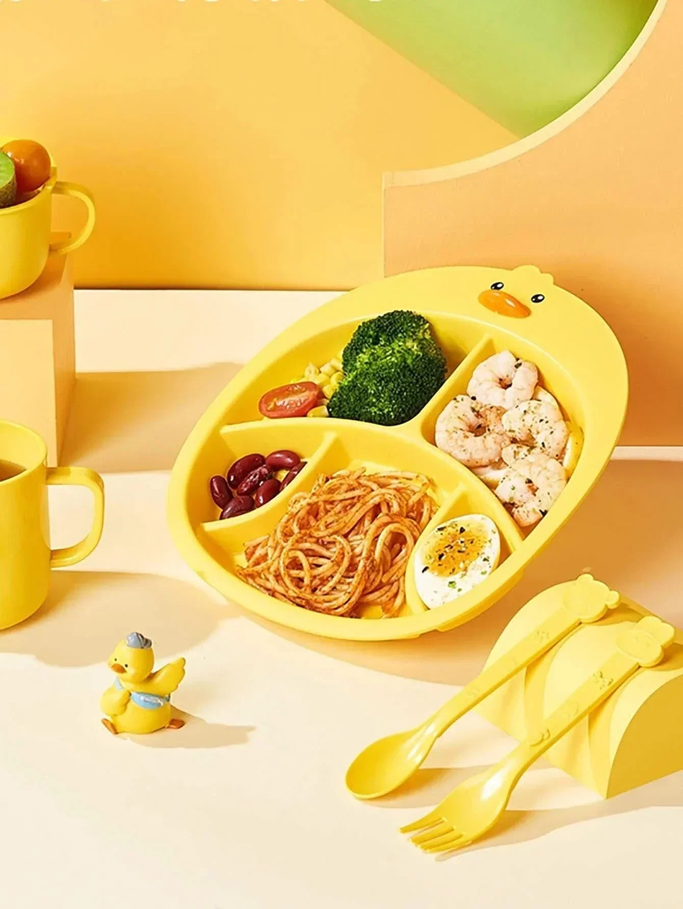 Plato de plástico para niños Nati Shop