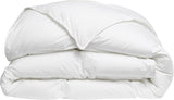 DODO 40381220 Manta Helsinki, material exterior algodón percal, relleno plumón de pato/piel, 240 Cm 220 Cm, blanco Edredones y edredones Naty Shop