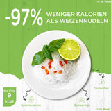 Elf-Family Caja de 270 g x 6 unidades (paquete de 12) Bio Konjak Nudeln Ultra Low Carb Shirataki Nudeln Vegan Glutenfrei-Instant Nudeln ohne kohlenhidrato/Keto/Kalorienarme/Fettfrei/Zuckerfrei -Spaghetti MHD: 11/12/2026