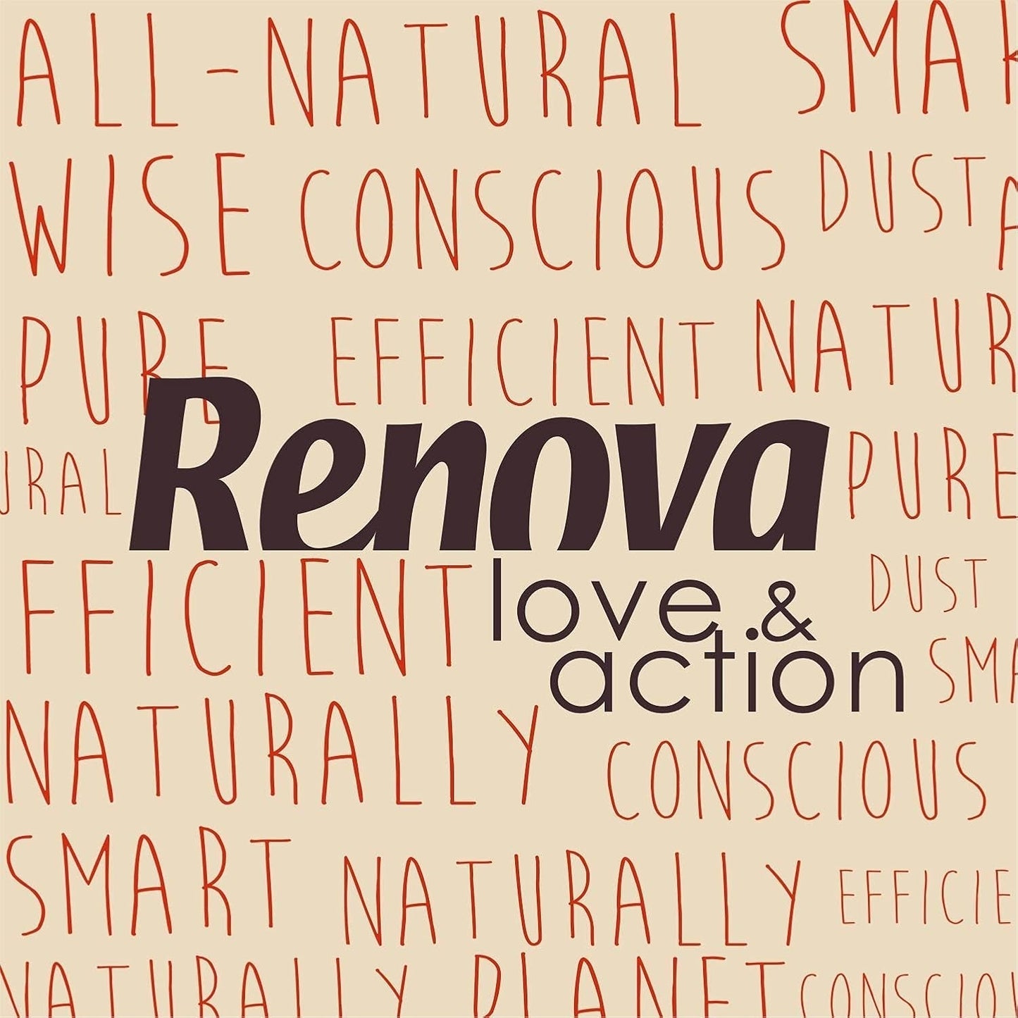 Papel Higienico Renova Love & Action, Beiger Paquete 9 X 12 Rollos-: 108