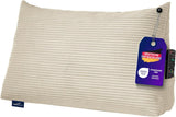 Almohada de lectura Traumnacht Cosy Back Cushion, 70 x 40 cm gris oscuro, funda desenfundable y lavable de 100% poliéster, práctico bolsillo lateral, certificado Öko-Tex, fabricado según los estándares de calidad alemanes