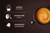 Café Royal Lungo Forte – Cápsulas de café compatibles con Nespresso®, 100% Arábica, würzig, dunkle Röstung, Intensität 8/12, Rainforest Alliance, 36 cápsulas