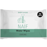 Naïf Toallitas Bebé Sin Plástico 432 Piezas (8 Pack x 54 Toallitas) - Cuidado del Culito, Cuerpo y Rostro del Bebé - 99% Agua - 0% Fragancia y Alcohol - Caja de Toallitas Húmedas Sostenibles, Eucalipto Sensible