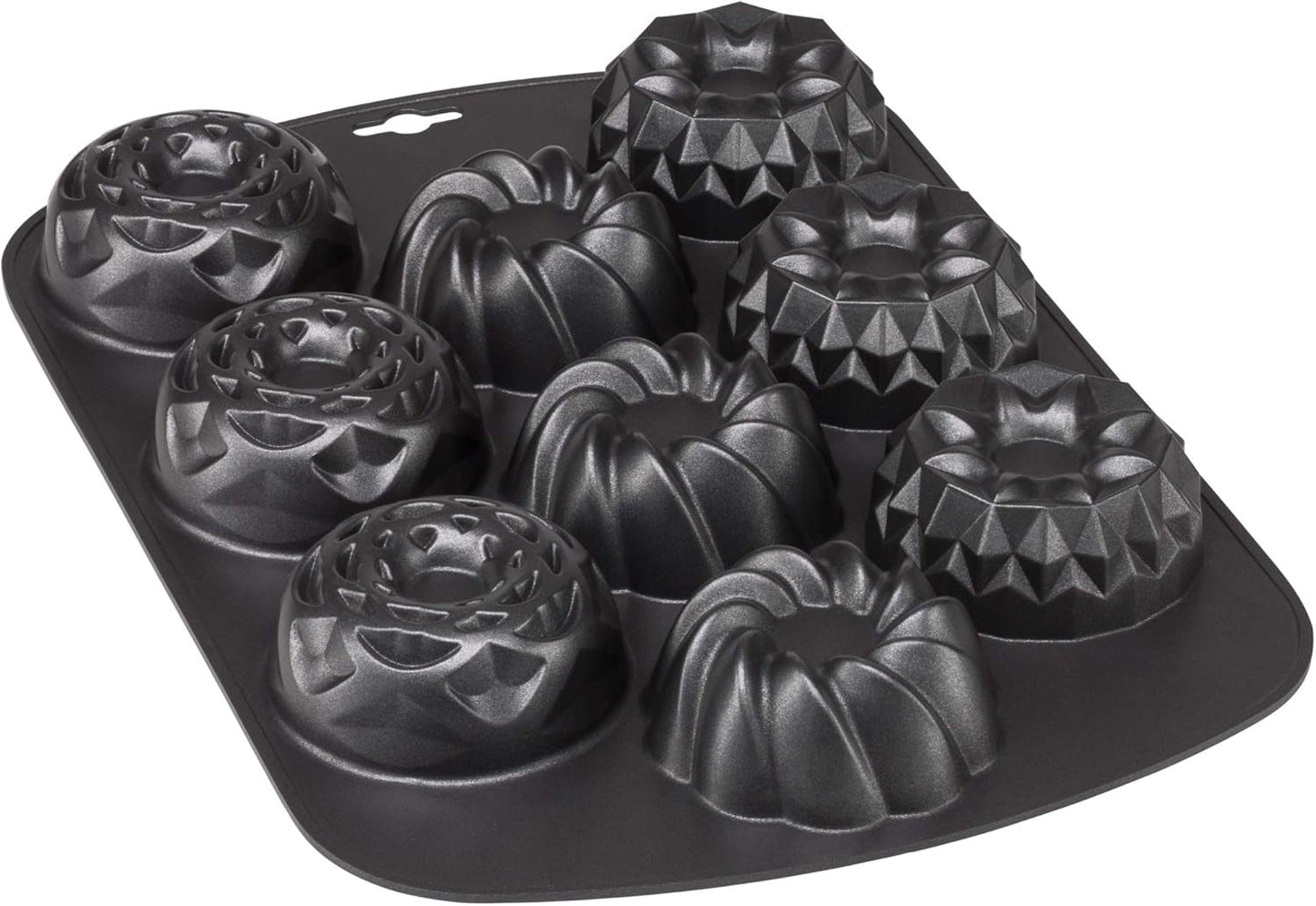 Molde para 9 muffins Gugelhupf Original Kaiser Inspiration, 38 X 27 cm, revestimiento antiadherente Naty Shop