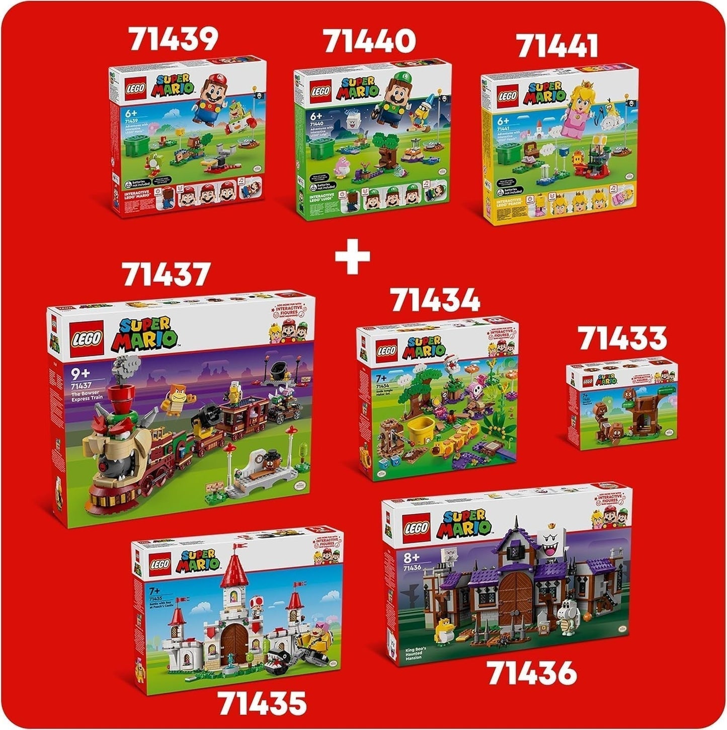 LEGO Super Mario Aventuras con Melocotón Interactivo, Set de Juego Infantil con Sapo Amarillo, Regalo de Nintendo para niños, niñas y todos los jugadores a partir de 6 años 71441 Juegos de construcción Besuche den LEGO-Store