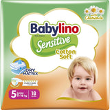 Pañales para bebés sensibles, talla 7, extra grande plus (+15 kg), 14 piezas