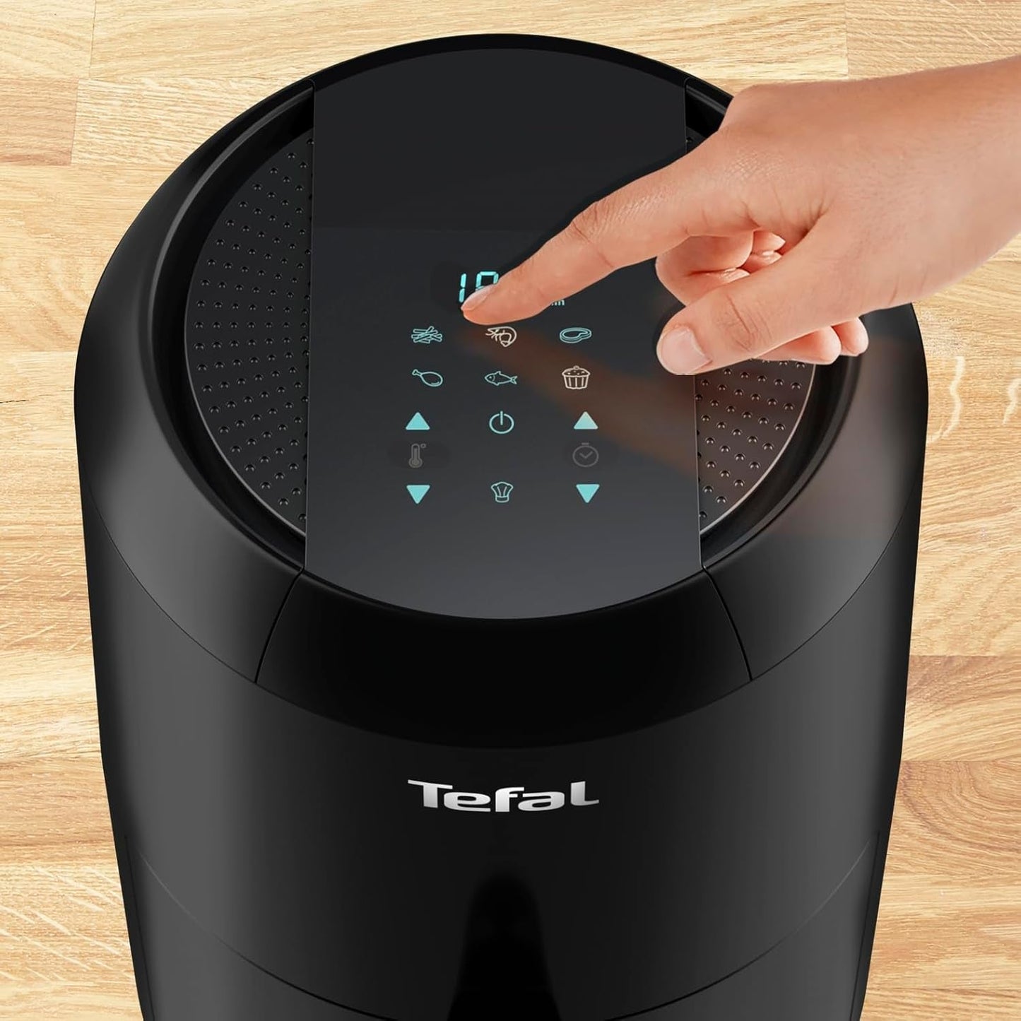 Tefal EY3018 Easy Fry Freidora de aire caliente compacta, 1,6L, 6 programas de cocción Electrodomésticos Naty Shop