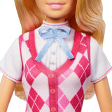 Muñeca Barbie Malibu y accesorios de Barbie Mysteries: The Secret Horse Adventure, que incluyen muñeca de moda, traje de montar desmontable y casco, HXJ38