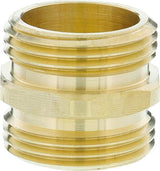 Racor roscado de latón Gardena: conector de latón para conexión por ambos lados, p. a bombas, rosca de tubo 26,5 mm (G 3/4 pulgadas) (7260-20)
