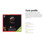Caffè Vergnano 1882 - Èspresso Kompostierbare Kaffeekapseln, Compatible con Nespresso, Cremoso (Cremoso) - Packung Enthält 50 Kapseln