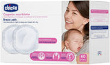 Chicco Tampones Antibacterianos Naturalfeeling, 60uds Alimentación y Accesorios Lactancia Bebe Naty Shop