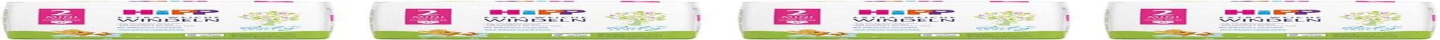 Mini pañales HiPP Babysanft talla 2 en pack de 2 semanas (124 pañales)