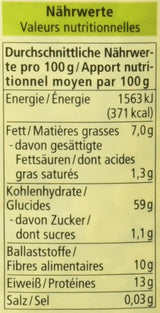 Avena ecológica grande, 500g