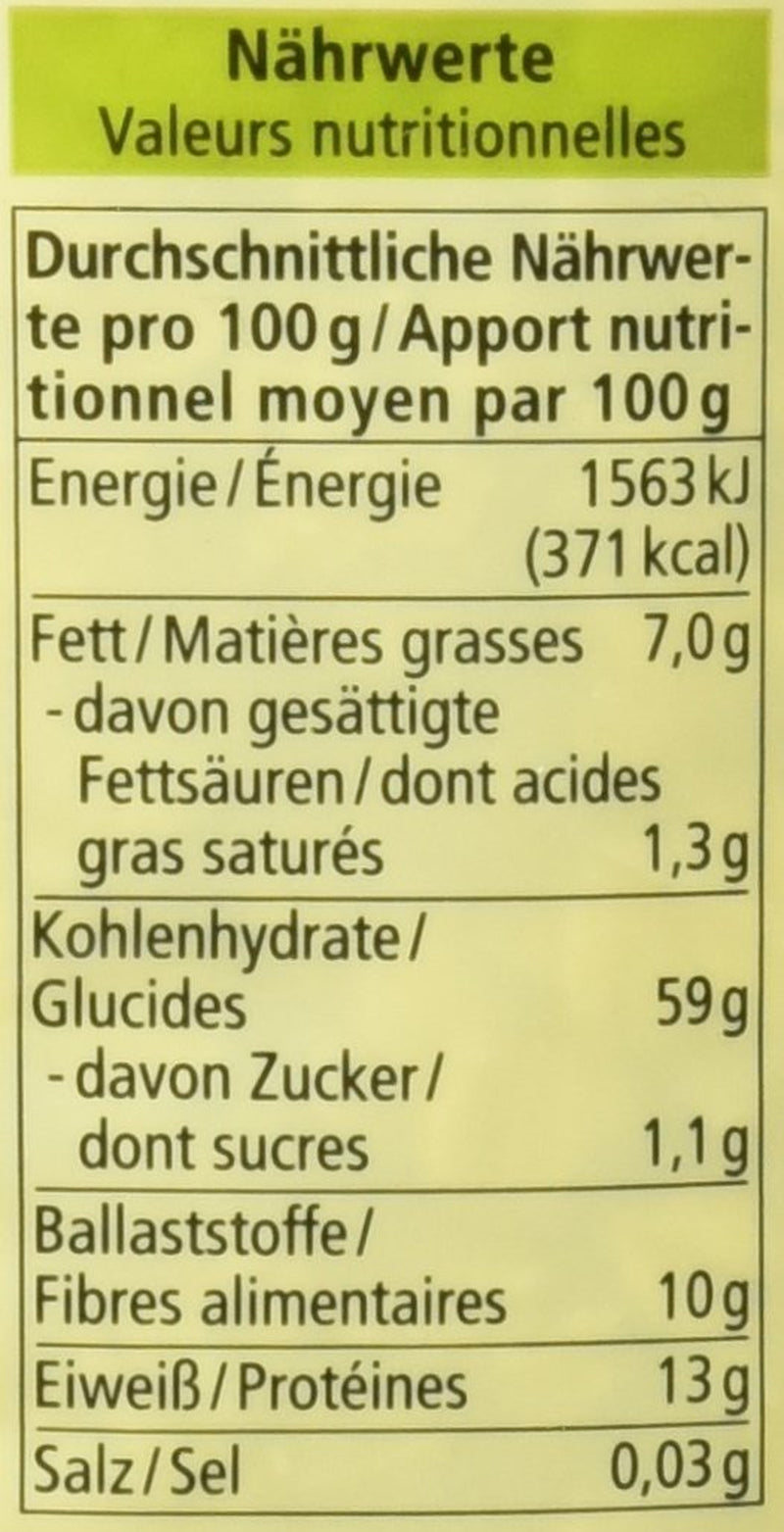 Avena ecológica grande, 500g