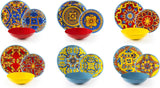 Excelsa Trinacria Teller-Set, 18 piezas, porcelana y cerámica