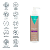 Valquer Power Color Mask formulación vegana y sin siliconas Da color al cabello 290 ml violeta Mascarilla capilar Naty Shop