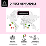 KING'S COFFEE - EDICIÓN BLANCA - mezcla ligera 100% Arábica procedente de Etiopía, México, Perú y Tanzania - tostado en lotes pequeños en Italia - granos de espresso enteros para máquinas portafiltro - 1 kg