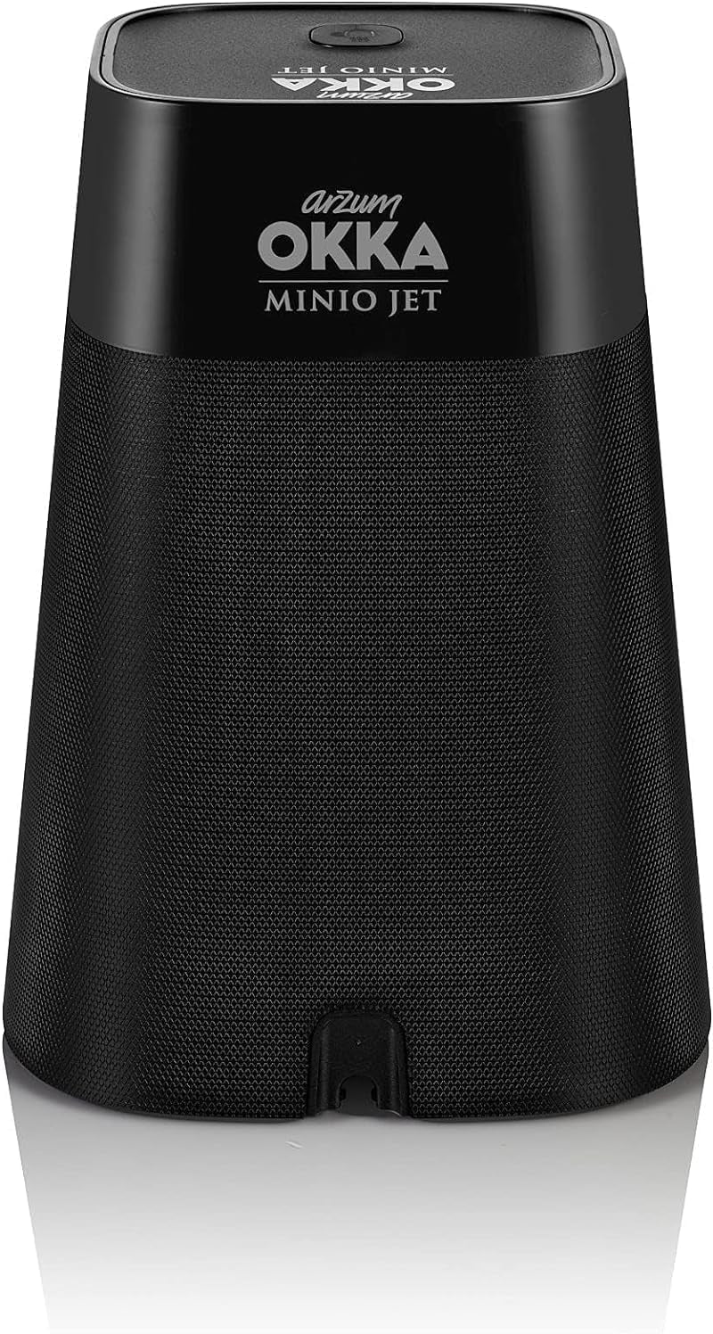 Cafetera turca Arzum Okka MINIO JET, 400 W, capacidad 5 tazas, protección contra desbordamiento, sistema de aviso acústico, Cafetera turca, cromada