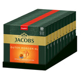 Jacobs Kaffeekapseln Guten Morgen XL Intense, Intensität 8/12, 10 x 20 Getränke, Nespresso* compatible Kaffee Kapseln, 200 Kapseln