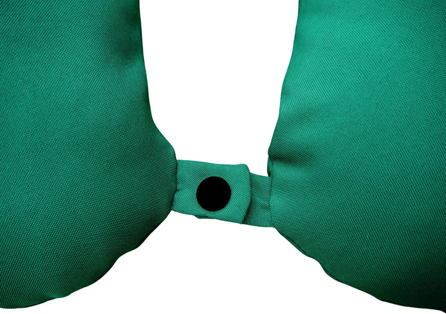 Lemos Home Almohada para el cuello con relleno de microfibra, almohada de apoyo para el cuello, cómoda almohada de viaje para avión, coche, oficina, ideal para camping, vacaciones y dispositivos de viaje (verde menta)