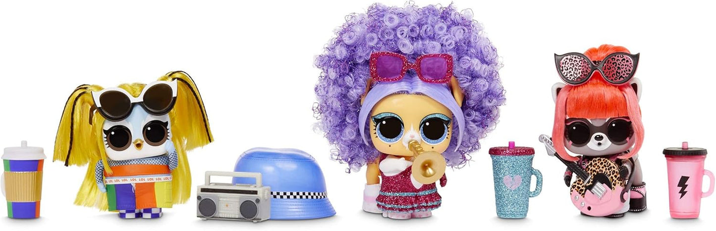 Jajaja ¡Sorpresa! 567080E7C Remix Pets - Artículo de coleccionista - 9 sorpresas con pelo natural, complementos y letras sorpresa