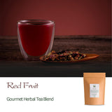 Mezcla de infusiones de frutas y hierbas orgánicas - Infusión de hierbas 100% natural con el intenso sabor de las frutas rojas - Té de frutas Té de frutas orgánicas Té de frutas a granel Té de frutas a granel Té de frutas de invierno