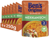 BEN'S ORIGINAL™ arroz mexicano express 6 x 220g