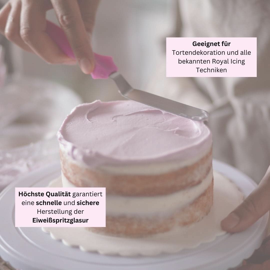 Cake Company Glasé Real, 1 kg, Esmaltes y Decoración sin gluten Naty Shop