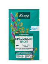 Kneipp Sales de Baño Naturales de las Salinas Luisenhall con Aceites Esenciales de Lavanda, Tomillo y Abeto - Relajado para Dormir en las Épocas Frías - 60 Gramos Ducha y Baño Naty Shop