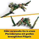 LEGO Creator T.Rex, Dino Triceratops o Pterodáctilo Transformable 3 en 1, Modelo de Dinosaurio Móvil para Niños, Regalo para Niños y Niñas 31151 Juegos de Construcción Besuche den LEGO-Store