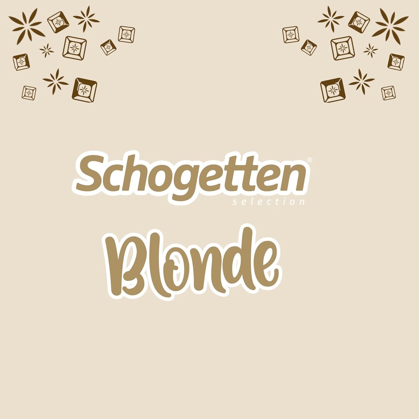 Schogetten Blonde Pure I chocolate blanco con caramelo I 100 g I en porciones individuales (paquete de 2)
