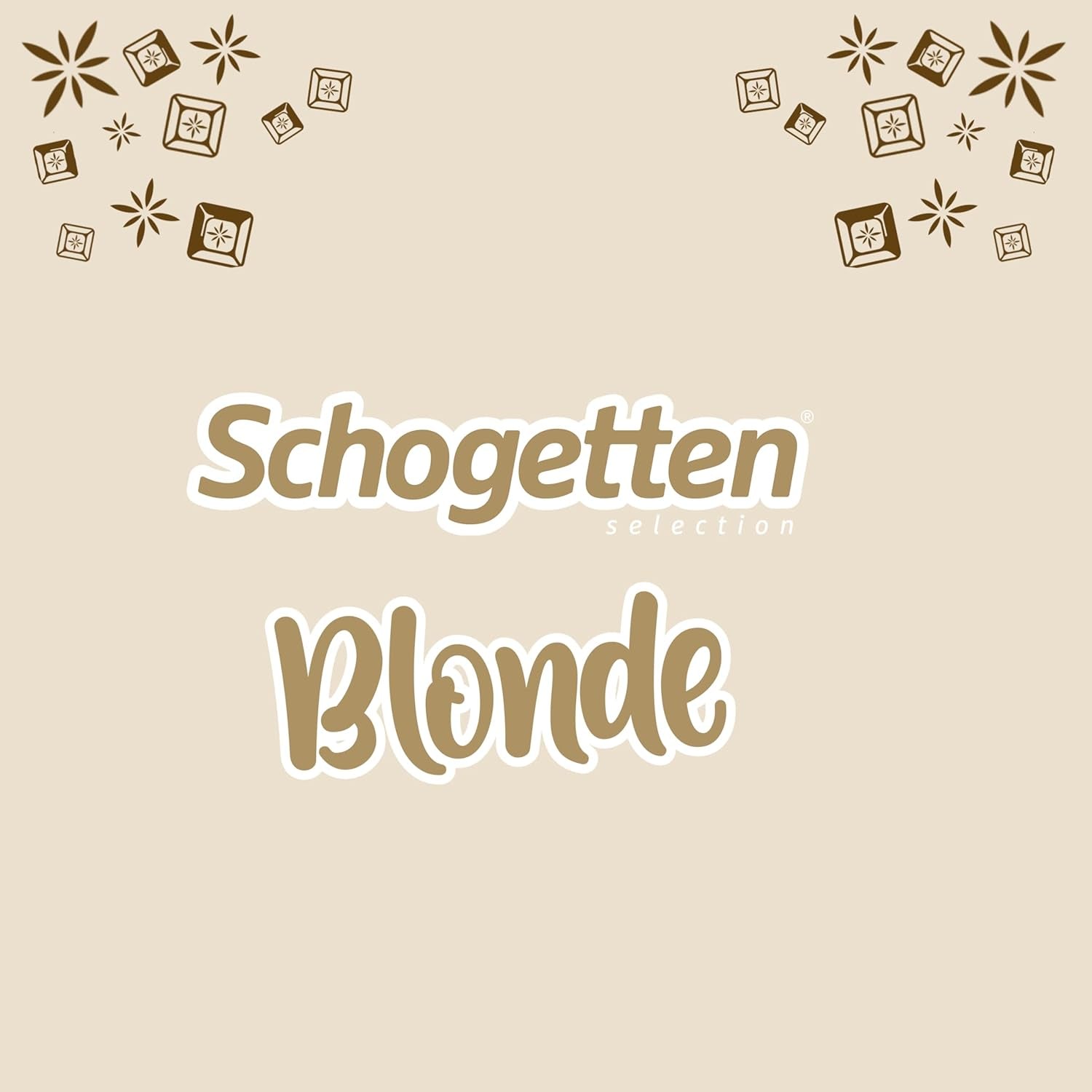 Schogetten Blonde Pure I chocolate blanco con caramelo I 100 g I en porciones individuales (paquete de 2)