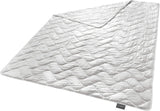 Traumnacht Exklusiv Edredón ligero de verano Confeccionado en 100% seda salvaje, certificado Oeko-Tex, fabricado en Alemania, peso de relleno: 550Gr, 135 X 200 Cm Edredones y edredones Naty Shop