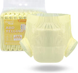 CutiePlusU Pañales para adultos, paquete de 10 bragas desechables para incontinencia con trabillas para mujeres y hombres, máxima absorbencia durante la noche - azul (tamaño grande 94-119 cm)