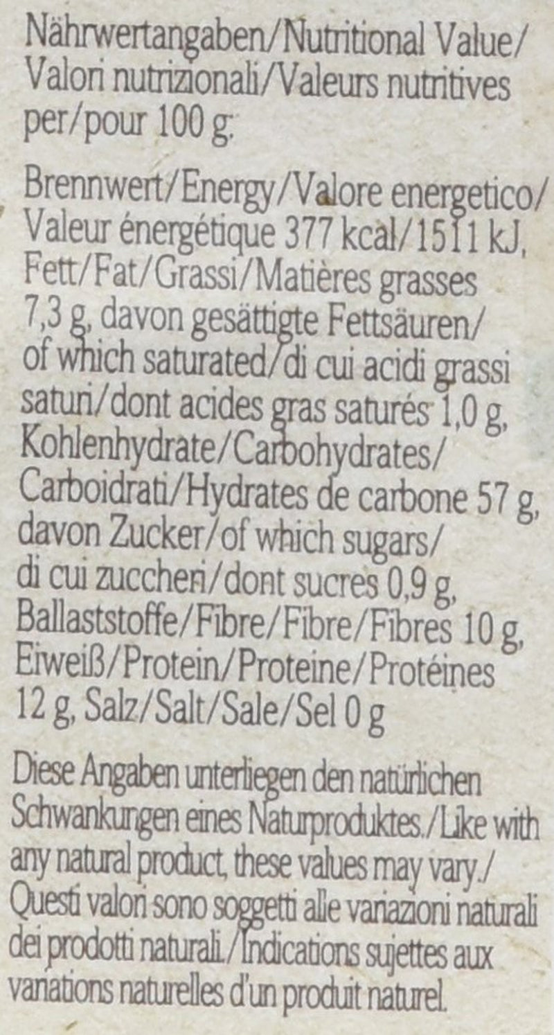 Verival Flocken Basis Müsli - Bio, Pack 6Er (6 X 1 Kg) Cereales Naty Shop