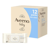 Toallitas húmedas de cuidado diario, limpia suave y eficazmente la piel sensible, artículos esenciales para bebés, blanco, 12 piezas (total 864 toallitas)