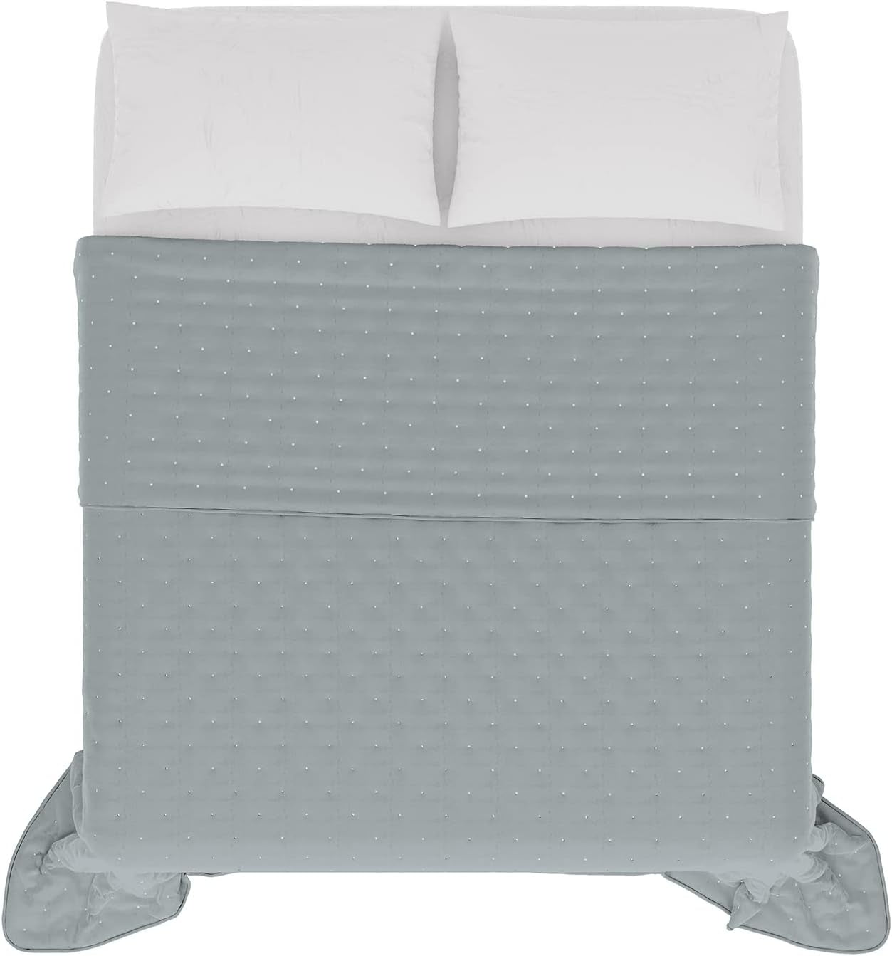 Ropa de cama italiana CHIC colcha de verano, microfibra, INDIVIDUAL 170X250Cm, marrón Edredones y edredones Naty Shop Gris oscuro Doble 250X250Cm