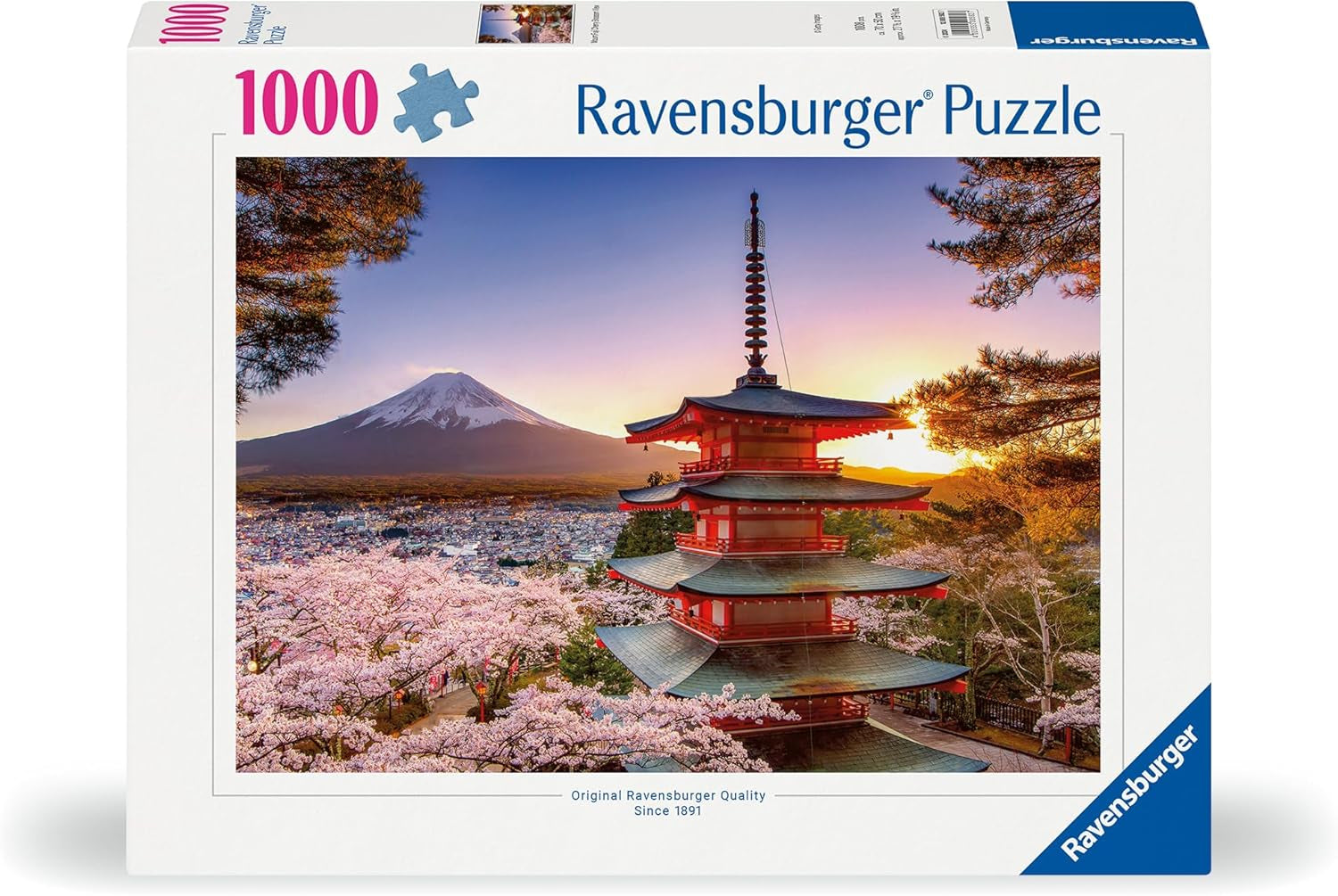 Ravensburger Puzzle 12000582 - Flores de cerezo en Japón - Puzzle de 1000 piezas para adultos y niños mayores de 14 años, Puzzle Naty Shop
