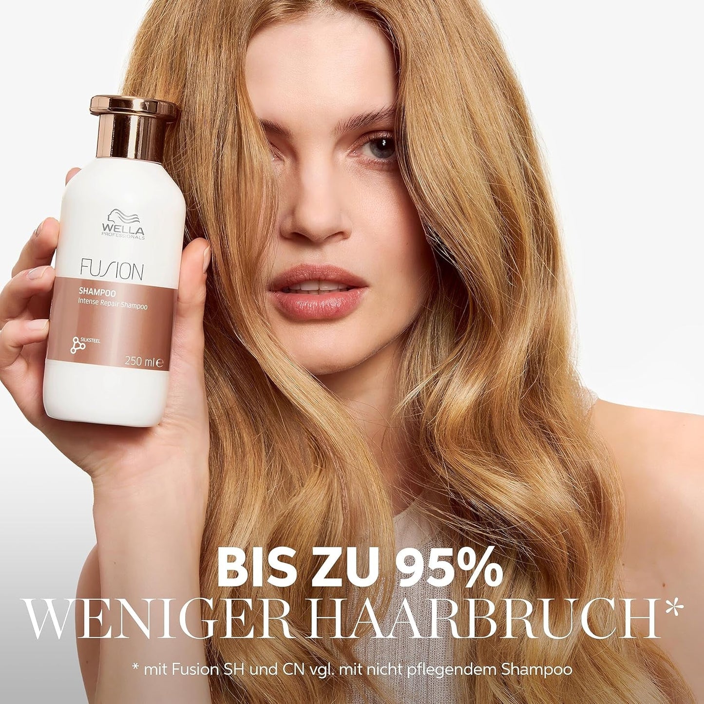 Wella Professionals Fusion Intense Repair - Cuidado profesional para cabello dañado Wella Shower and Bath