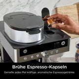 Ninja Prestige Cafetera de filtro 2 en 1 con cápsulas y espumador de leche integrado, para café con leche, café helado y flat white, negra CFN802EU