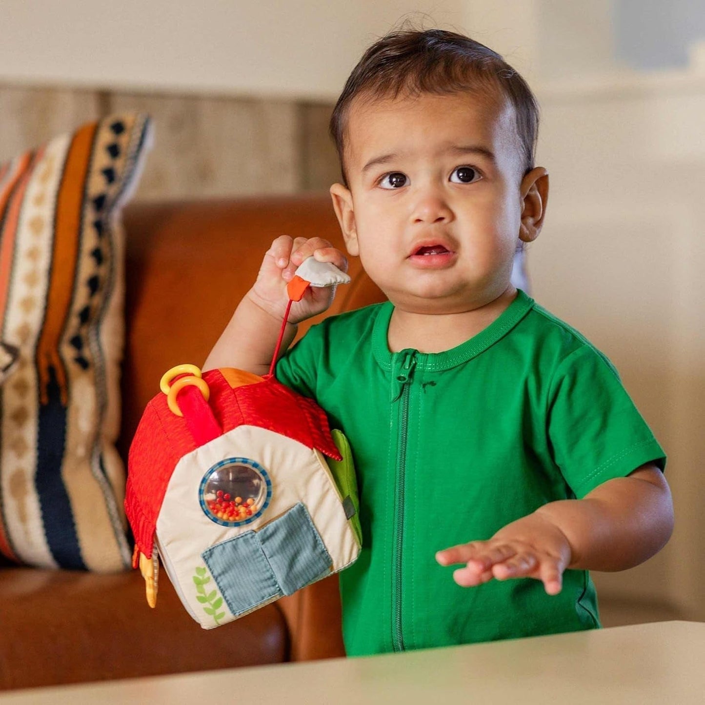 HABA 306383 - Granja de cubos de juego, juguete multifuncional a partir de 6 meses Juguetes para bebés Naty Shop